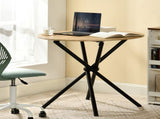 31.5 Inch Small Writing Desk Compact Computer Table for Teen Study Home Office Desk, Oak 57710869
