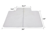 Matte Textured 2.2 90x120 cm Raised Design 36x48in Double-Fold PVC Floor Mat 10813339