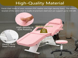 Massage Salon Tattoo Chair with Two Trays Esthetician Bed with Hydraulic Stool,Multi-Purpose W1422132170