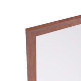 60"x30" Oversized Modern Rectangle Bathroom Mirror with walnut Frame Decorative Large Wall Mirrors W708P297663