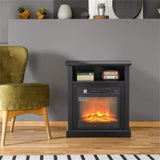 ZNTS Electric Fireplace Heater 52381705