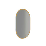 DAX Soul Reversible Mirror Matt Gold Metal Frame - 32 x 22 B2702P227045