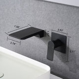 Wall Mount Waterfall Bathtub Faucet W121749830