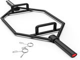 Olympic Hex 1000Lbs Weight Capacity, Trap 56" Chrome Finish Hex Weight Lifting Deadlift T3060P511652