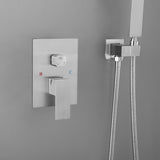 Shower system combo with hand shower, 16 inch shower head and tub spout W928100849