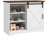 Kitchen Sideboard Storage Cabinet - White 75844736