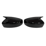 fit for Infiniti G25 G37 Q40 Q60 2009-2015 Gloss Black Sde Wing Mirror Cover Cap 01859091
