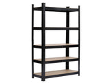 5 Tier Heavy Duty Metal Shelving Rack Unit Garage Storage Shelf Black UK 12865320