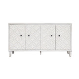 Accent Cabinet 4 Door Wooden Cabinet Sideboard Buffet Server Cabinet Storage Cabinet, for Living W1435P153086