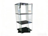 Rotatable three-layerr cabinet style display cabinet, wine cabinet, storage cabinet, with Remote W3155P466753