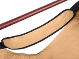Oxford Cloth Hardwood With Cup Holder Wooden Stick Perforated 100kg Seaside Courtyard Oxford Cloth 12565067