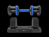 ZNTS Adjustable Dumbbell - 55lb Single Dumbbell with Anti-Slip, Fast Adjust Weight by Turning 54473935