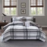 Full/Queen Plaid Comforter Set B03595844