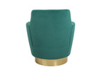 Velvet Swivel Barrel Chair, Swivel Accent Chairs Armchair for Living Room, Reading Chairs for W1361116852