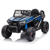 12V kids Ride On Mini UTV, Electric Car with Front LED Lights and Horn, Single Seat with a Safety W2181137739