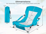 2 Folding Beachs Portable Foldable Beach with Carry Bag, 5.5lbs Lightweight Camping 45760766