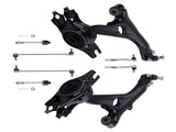 8x Front Lower Control Arms Tie Rod Sway Bar fit for 2016 2017-2019 Honda Civic 1.5L 28862924