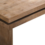 Natural Wood Living Room Table Versatile Coffee Table 2-Tiered Wood Tabletop Table 47.6" L 23.6" W W2729P198991