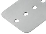 8PCS Galvanized L-Type Boat Trailer Bunk Brackets Set fit for 3 x 3 Crossmember 24406048