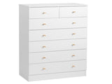 Modern Simple 7-Drawer Dresser White 57169329