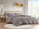 King/Cal King Clip Jacquard Comforter Set B035P148309