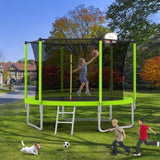 ZNTS 8FT TRAMPOLINE Green K1163P147161