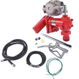 ZNTS Diesel Gasoline Fuel Transfer Pump 20GPM 12V w/Oil Meter for Gas Diesel Kerosene 71597434