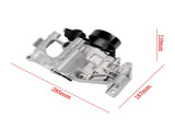 Engine Coolant Water Pump Assembly Replacement for BMW F20 F22 F23 F31 F32 F33 F34 F36 G30 G32 45451673