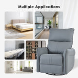 Rocker Chair,360&deg Swivel Nursery Rocking Chair,Glider Chair,Modern Small Rocking Swivel W1028P193666