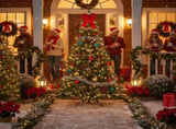 6FT Christmas Tree Artificial Plant 500 PVC Tips Hinged Metal Stand Full Indoor Party Holiday Decor 73506338