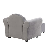 Kids Chair, Kids Upholstered Couch with ottoman W2297P264486