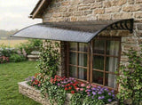 Awning for Door Entrance with Drainage Sink, 40x60 Inch Window Canopy Exterior, UV Rain Snow 40055087