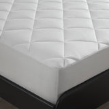 Overfilled Deep Pocket Mattress Pad White Queen B035P268150