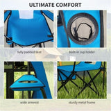 ZNTS Folding Camping Chairs / beach chair （Prohibited by WalMart） 08307962