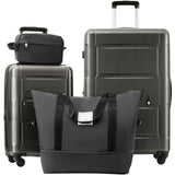 2 Piece Luggage Set with Bags Expanable Spinner Wheels ABS Lightweight Suitcase with TSA Lock N732P198745B