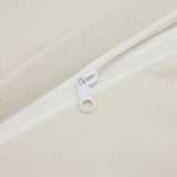 Slip-covered Armchair with 1 Big Back Cushion and 2 Big Toss Pillows, Single Deep Seat Comfy Single W3041P240107