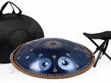 10 Notes Mandala Pattern Silver Handpan Drum Decorative Steel Percussion Instrument 97289641