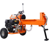 Log Splitter Portable 20 Ton Auto Return Ram System Gear Pump 7HP Engine Horizontal Full Beam Steel W465P183323