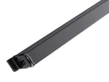 2x Black Universal Storage Shelving Brackets Powder Coated 19.6'' 15389571