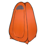 ZNTS 1-2 Person Portable Pop Up Toilet Shower Tent Changing Room Dressing Tent Camping Shelter Orange 11685588