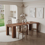 Multifunctional extendable console table W331106545