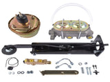 Universal Mounting Bracket 7" Dual Brake Booster Master Disc / Drum Kit for GM 49026972