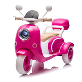 12V Two-seater Kids Ride On Electric Motorcycle,Three Wheels Kids toy with Slow Start,Multi-function W1578P208327