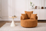 LY-031OR SWIVEL COMPRESSION CHAIR Single-seat compression chair, Crochet yarn material, Full Sponge W2231P261424