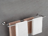 5 Piece Bathroom Towel Rack Set Wall Mount 48764985