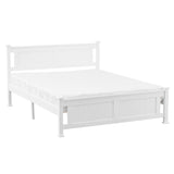 ZNTS PWB-005 Cap Vertical Bed White Queen 47318896