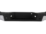 Pickup Rear Bumper Ford F150 2009-2014-Silver/Steel/With Holes 99426537