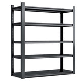 72"H 5 Tier Metal Shelves for Storage Shelving 2000LBS Heavy Duty Storage Shelves Adjustable 45922035