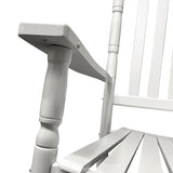BALCONY PORCH ADULT ROCKING CHAIR - WHITE W2297P143351