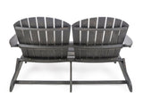 MALIBU ADIRONDACK LOVESEAT 61679.00DGRY